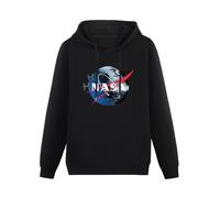 TOPCREATING NASA Death Star Galactic Empire Wars TIE Fighter Funny Mens Hooded Hoodie Gift Size L