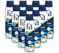 TopDeal Fa Sport Lot de 10 déodorants en spray 10 x 150 ml