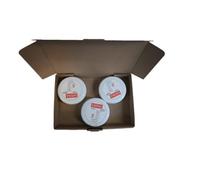 TopDeal Lot de 3 crèmes SATINA - 3 x 150 ml - Crème de soin de la peau