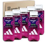 TopDealMile adidas Vibes Lot de 6 gels douche de 250 ml