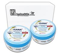 TopDealMile Lot de 2 crèmes de soin riche ISANA 2 x 200 ml