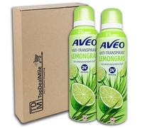 TopDealMile Lot de 2 déodorants Aveo anti-transpirants à la citronnelle - 2 x 200 ml