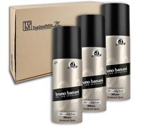 TopDealMile Lot de 3 déodorants en spray Bruno Banani Man de 150 ml