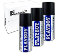 TopDealMile Lot de 3 déodorants en spray Playboy Astro Mode de 150 ml
