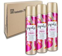 TopDealMile Lot de 3 déodorants spray Impulse Very Pink sans aluminium 3 x 75 ml