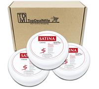 TopDealMile Lot de 3 flacons de 150 ml de crème SATINA