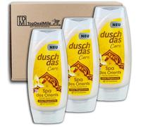 TopDealMile Lot de 3 flacons de douche Duschdas Care Spa des Orients de 225 ml