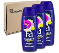 TopDealMile - Lot de 3 flacons de gel douche FA Luxurious Moments parfum violette - 3 x 250 ml