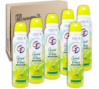 TopDealMile Lot de 6 déodorants en spray Good Vibes de 150 ml pour CD 48h