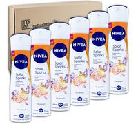 TopdealMile Lot de 6 déodorants en spray NIVEA Solar Sparks 150 ml