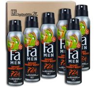 TopDealMile - Lot de 6 déodorants Fa Men anti-transpirant Sport Energy Boost 6 x 150 ml