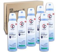 TopDealMile Lot de 6 flacons de 6 flacons de déodorant Pure & Protect Spray Aqua Essence pour le corps