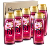 TopDealMile - Lot de 6 flacons de gel douche FA, Magic Oil Pink Jasmine, 6 x 250 ml