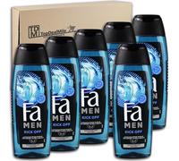 TopDealMile Lot de 6 flacons de gel douche Kick Off FA Men de 250 ml