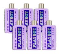 TopDealMile Lot de 6 flacons de gel douche Playboy GODDESS COMPLEX Parfum pêche, poivre, praline, 6 x 250 ml