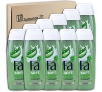 TopDealMile - Lot de conservation pour crème de douche nourrissante FA Soft Aloe Vera yaourt 10 x 250 ml