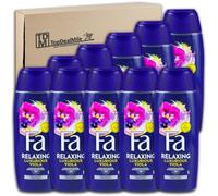 TopDealMile - Lot de conservation pour gel douche FA Luxurious Moments Violet parfum crème douche 10 x 250 ml