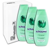 TopDealMile - Lot de conservation pour shampooing Schauma 7 herbes 3 x 400 ml