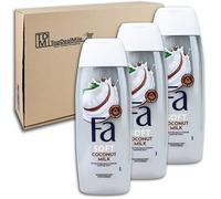 TopDealMile - Pack de conservation pour crème douche FA Soft Coconut Milk 3 x 250 ml
