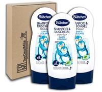 TopDealMile - Paquet de conservation pour Bübchen - Shampooing et gel douche Sensitiv 2 en 1 - 3 x 230 ml
