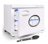 TopDirect Chauffe-Serviettes 23L avec Stérilisation UV, Chauffe Serviette de Massage Professionnel à Grande Capacité avec Fenêtre de Contrôle, Paniers INOX, Idéal Spa, Institut, Salon & Salle de Bain