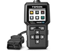 TOPDON AL400 Valise Diagnostic Auto OBD2 Scanner Lecteur de code Multimarque en Français