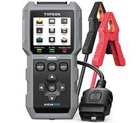 TOPDON AL500B Lecteur de Codes OBD2 avec Fonctions OBD2 complètes et testeur de Batterie, Tests de Batterie 12 V, Tests de démarrage et de Charge 12 V / 24 V, Mise à Jour Gratuite du Logiciel