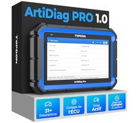 TOPDON ArtiDiag Pro 1.0 Valise Diagnostic Auto, Scanner OBD2, Contrôle Bidirectionnel, Codage de ECU, 31+ Services de Maintenance, 2 Ans de Mises à Jour Gratuites
