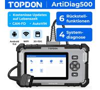 TOPDON ArtiDiag500 Appareil de diagnostic automobile OBD2 6Services TPMS SAS FR