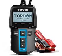 Testeur de Batterie AUTO 12V, TOPDON BT100 100-2000 CCA Testeur d’alternateur automobile Analyseur de batterie numérique pour Voiture/Camion/Moto/ATV/SUV/Bateau/Yacht