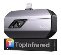 TOPDON Caméra Thermique, Imageur thermique super résolution 512 x 384, plage de température de -20 °C à 450 °C, prend en charge l'enregistrement vidéo