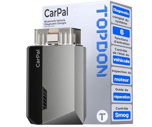 TOPDON Carpal-A Bluetooth Valise Diagnostic Auto pour iOS et Android