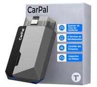 TOPDON Carpal-A Valise Diagnostic Voiture Bluetooth, Tous Les systèmes Diagnostic pour iOS et Android, 6 Services d'entretien, vérification de l'état du véhicule,1 an de Mise à Niveau Gratuite