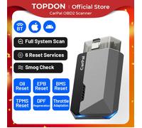 TOPDON CarPal - lecteur de Code OBD2, Scanner, contrôle de la santé de la voiture, contrôle du Smog, Test de batterie, balayage