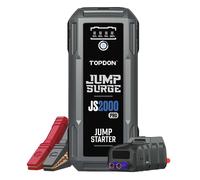 TOPDON JS2000 Pro Booster de Batterie Voiture 2000Amp 16000mAh, Jump Starter pour Les Autos jusqu'à 8L Diesel et 6L