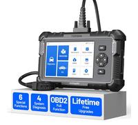 TOPDON Outil de Diagnostic ArtiDiag500, OBD2 Scanner pour Moteur/Transmission/ABS/SRS, 6 Réinitialisation du Service (Huile/ETC/SAS/TPMS/BMS/Freins), OBDII Complète, Lecteur de Code, AutoVIN