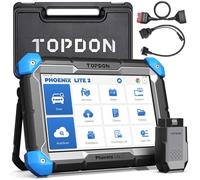 TOPDON Phoenix Lite 2 Valise Diagnostic Auto Multimarque, Outil Diagnostic Voiture pour Tous Les Systèmes, Codage ECU, 34+ Fonctions de Service de Maintenance, Contrôle Bidirectionnel, V.A.G. Guidées