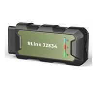 TOPDON RLink J2534 Pass-Thru Programmeur, Outil de Reprogrammation et de Diagnostic OEM, VCI J2534 Amélioré, Compatible J2534/D-PDU/CAN-FD/DoIP, Compatible avec 13+ Marques de Véhicules