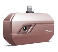 TOPDON TC002 Caméra Thermique Rose pour iOS 256 x 192 Résolution thermique Plage de température thermique pour iPhone & iPad