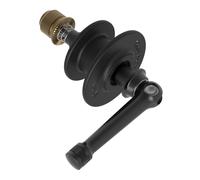 Topeak 15400206 Porte-chaîne en Aluminium/Acier/Composite Noir Compatible avec Axes enfichables et Blocage Rapide Outil de vélo Robuste 10 x 8,5 x 4 cm