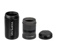 Topeak Bidon porte-outils Escape Pod+ Cube tubulaire noir