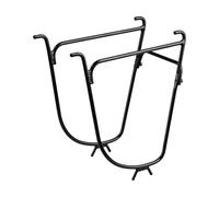 Topeak Mtx Dual Side Frame Ii Pannier Rack Argenté Black