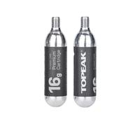 Topeak - CO2 Cartridge 16g Threated (2 pieces) - Pompe CO2 - Taille unique