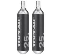 Topeak - CO2 Kartuschen mit Gewinde (2er Set) - Pompe à CO2 2 x 25 g