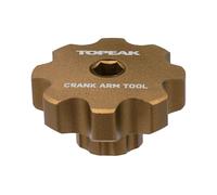 Topeak Crank Arm Tool 15400209 Outil de vélo précis en Aluminium doré 3,2 x 1,8 cm