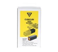 Topeak CubiCubi 6000mAh Akku Batterie Taille unique Noir