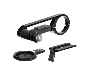 Topeak CubiCubi Support de Montage en Aluminium + adaptateurs de lumière, Noir