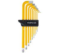 Topeak Duo Dx Hexagonal Wrench Set 9 Units Jaune Yellow