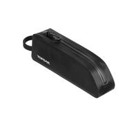 Topeak FastFuel DryBag II (TC3202B) - Sac étanche de 0,8 l, Coque Rigide en TPU, Support à Sangle/boulonner, Design aérodynamique, 112 g, léger, Noir