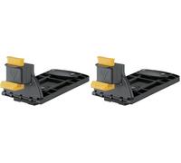 Topeak Fixer 6 Fixation pour Panier arrière MTX Mixte, Noir, Taille Unique (Lot de 2)